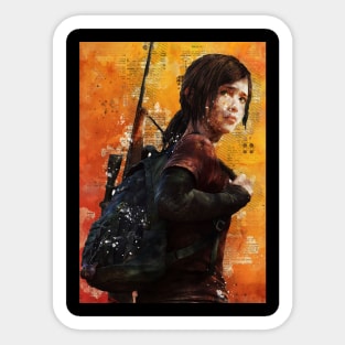 Last of us Ellie Sticker